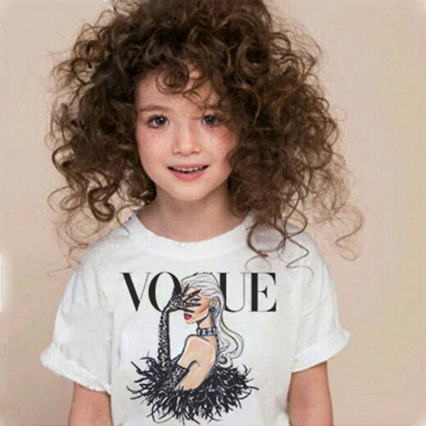 Playera Retro de Manga Corta para Niños