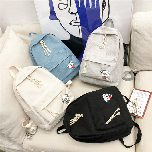 Mochila Casual Joker de Color Liso - Diseño Minimalista