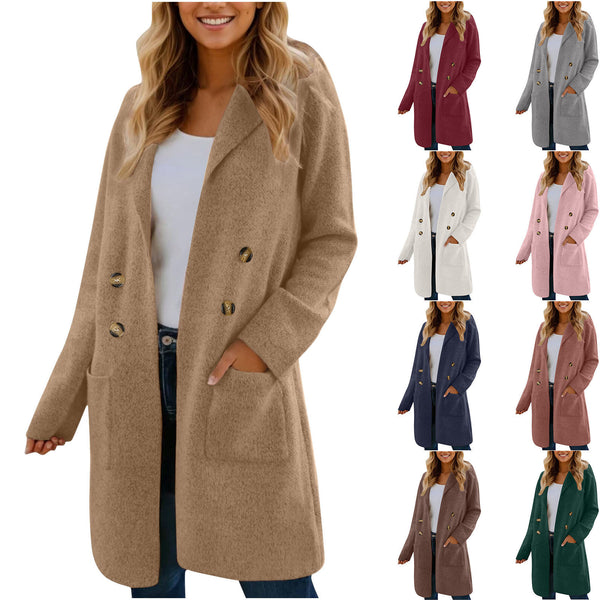 Blazer de Lana Premium para Mujer - Abrigo Ejecutivo Versátil