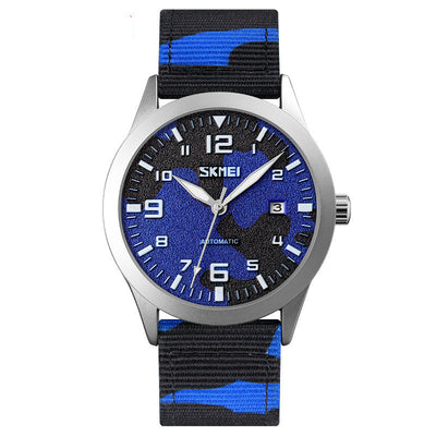 Reloj Automático Mecánico con Correa Táctica Camuflaje - Image 7