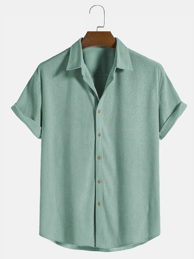 Camisa Casual de Manga Corta para Hombre - Image 9