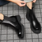 Botas Doc Martens Hombre Suela Gruesa Caña Media Cuero Premium