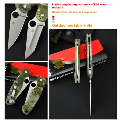 Cuchillo Plegable de Bolsillo Ultraresistente para Camping - Image 3
