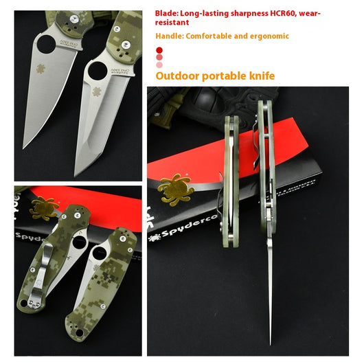 Cuchillo Plegable de Bolsillo Ultraresistente para Camping - Image 3