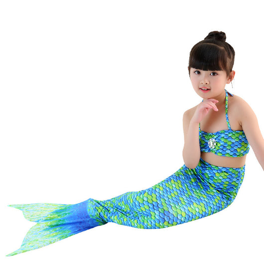 Conjunto de Bikini Cola de Sirena para Niñas - Mayoreo - Image 20