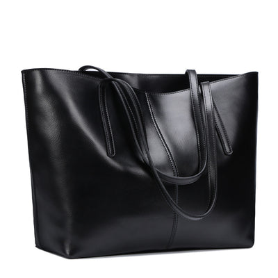Bolsa de Cuero Elegante de Un Solo Asa - Diseño Minimalista Multiuso - Image 8
