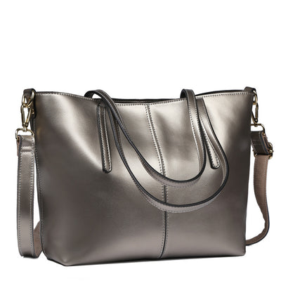 Bolsa de Cuero Elegante de Un Solo Asa - Diseño Minimalista Multiuso - Image 4