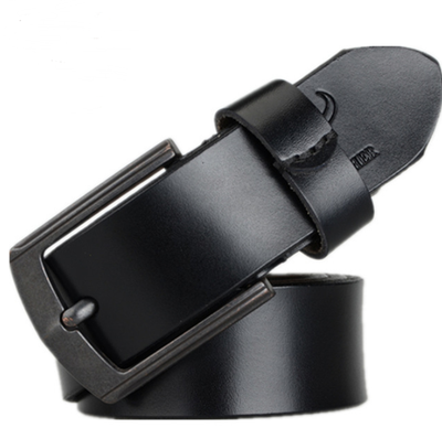 Cinturón de Cuero con Hebilla Dinámica Ajustable