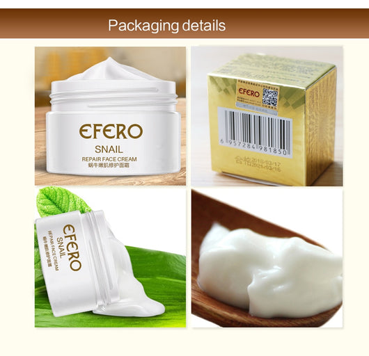 Crema Facial Reafirmante con Baba de Caracol - Hidratación Profunda y Poros Minimizados - Image 5