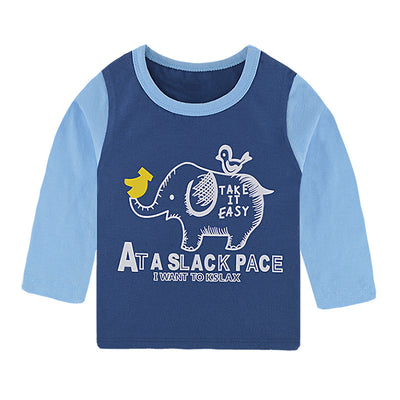 Playera infantil de algodón con diseño de caricatura - Image 7