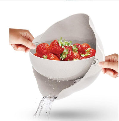 Colador y Organizador de Cocina Multiusos - Cesta de Lavado de Arroz y Frutas - Image 6