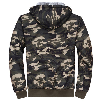 Sudadera Canguro Gruesa con Capucha - Abrigo Casual Cálido para Hombre - Image 3