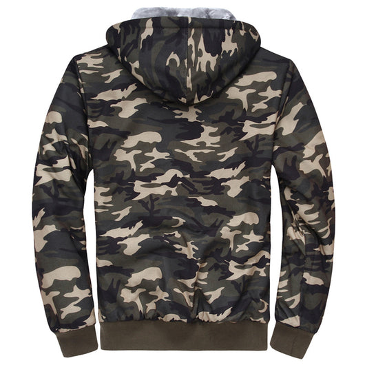 Sudadera Canguro Gruesa con Capucha - Abrigo Casual Cálido para Hombre - Image 3