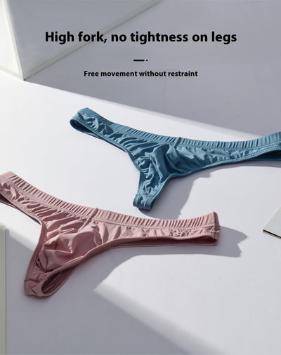 Bóxer Transparente de Seda Helada Talla Grande para Hombre - Image 21
