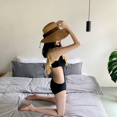 Traje de Baño Triangular con Encaje para Mujer - Image 4