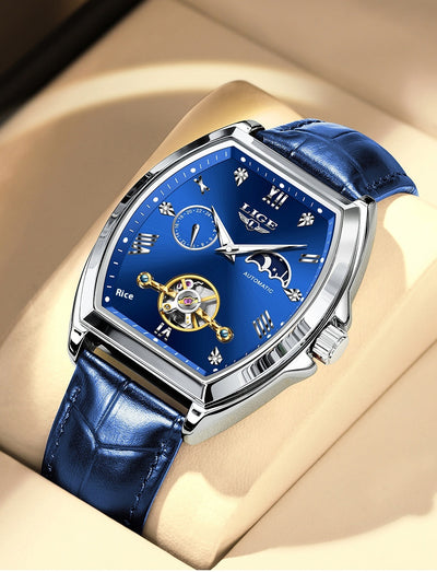 Reloj Mecánico Tourbillon para Hombre Multifuncional Resistente al Agua - Image 13