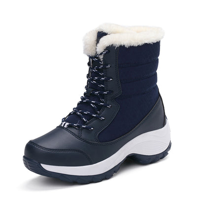 Botas de Nieve Impermeables para Mujer con Forro de Terciopelo - Image 6