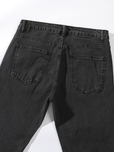 Jeans Skinny Elásticos de Corte Moderno para Hombre - Image 20