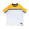 Playera Manga Corta con Costuras Combinadas