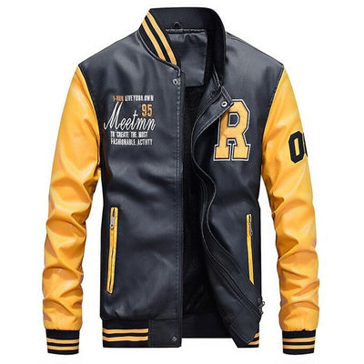 Chaqueta Béisbol Cuello Levantado