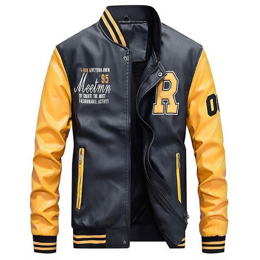 Chaqueta Béisbol Cuello Levantado