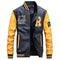 Chaqueta Béisbol Cuello Levantado