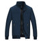 Chaqueta Casual de Hombre Cuello de Pie Primavera Otoño