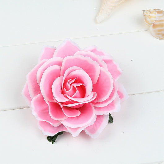 Horquilla de Novia con Rosas Rojas en Tela Flocked Premium - Image 17