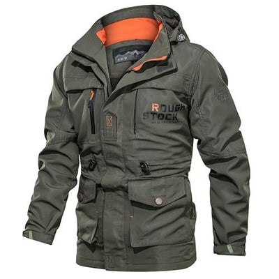 Chaqueta Casual Outdoor para Hombre - Talla Grande y Corte Largo - Image 7