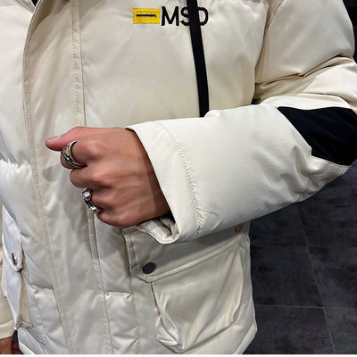 Chaqueta Acolchada de Algodón para Hombre | Estilo Moderno - Image 6
