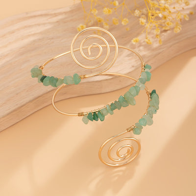 Pulsera de Anillos con Cuentas Texturizadas - Image 4
