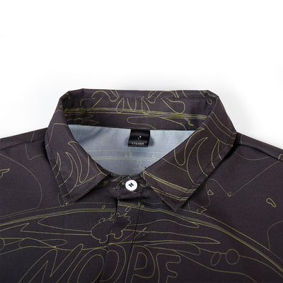 Camisa Suelta Manga Corta Fox con Impresión 3D Digital para Hombre - Image 2