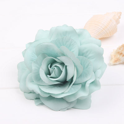 Horquilla de Novia con Rosas Rojas en Tela Flocked Premium - Image 18