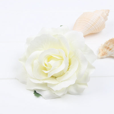 Horquilla de Novia con Rosas Rojas en Tela Flocked Premium - Image 16