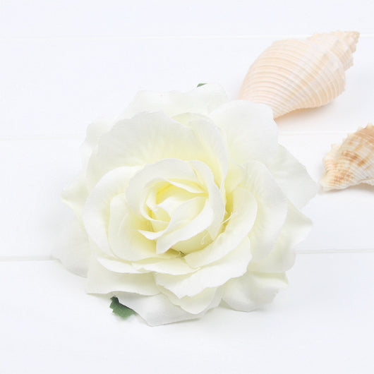 Horquilla de Novia con Rosas Rojas en Tela Flocked Premium - Image 16