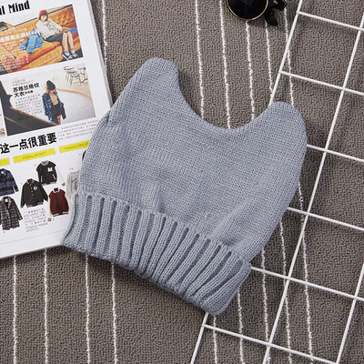 Gorro de Lana Coreano con Orejas de Gato - Image 21