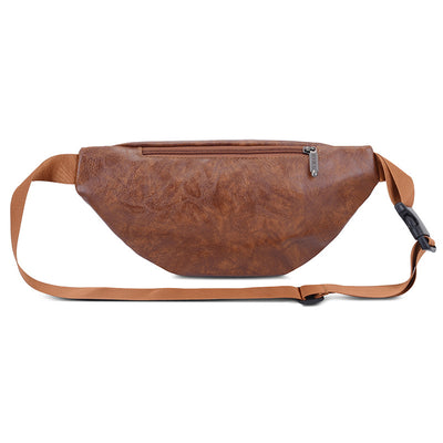 Bolsa de Cintura Retro en Cuero PU para Hombre - Image 3