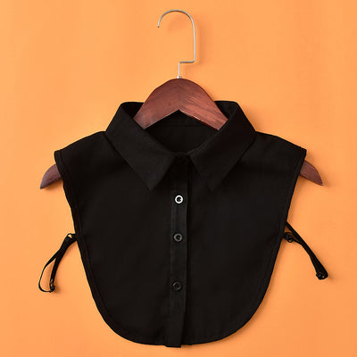 Cuello Falso Retro de Algodón con Encaje Desmontable para Mujer - Image 80