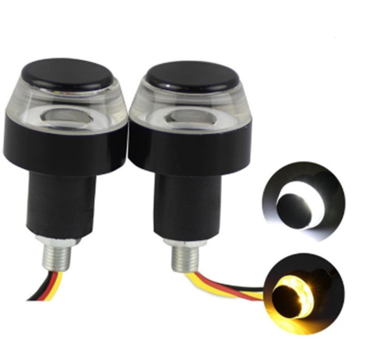 Direccionales LED de Manillar para Moto con Estilo