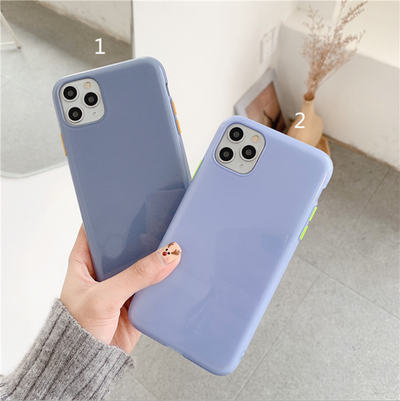 Funda Sólida con Brillo Degradado para Teléfono