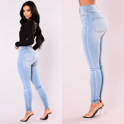 Pack de Jeans Hip Azules Talla Grande - Image 5