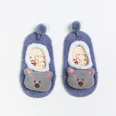 Calcetines Antideslizantes para Bebé Primavera-Otoño con Diseño de Plumas - Image 9