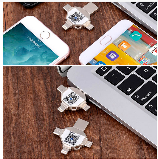 Memoria USB Multifunción 4 en 1 de Alta Velocidad para Móviles - Image 12