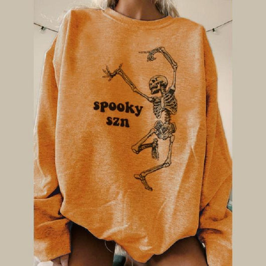 Sudadera Casual con Estampado de Calavera - Image 4