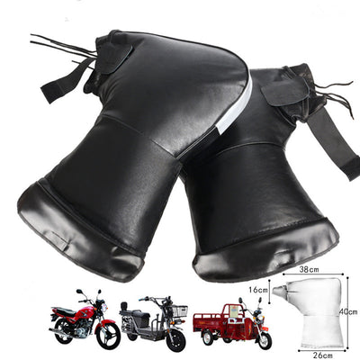 Guantes de Motocicleta Impermeables Térmicos con Aislamiento Reforzado - Image 13