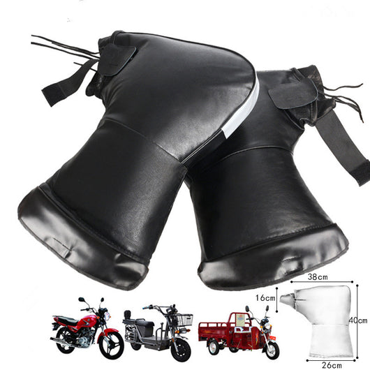 Guantes de Motocicleta Impermeables Térmicos con Aislamiento Reforzado - Image 13