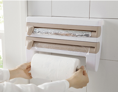 Organizador de Cocina Multiusos con Cortador de Film Adhesivo y Portarrollos - Image 7