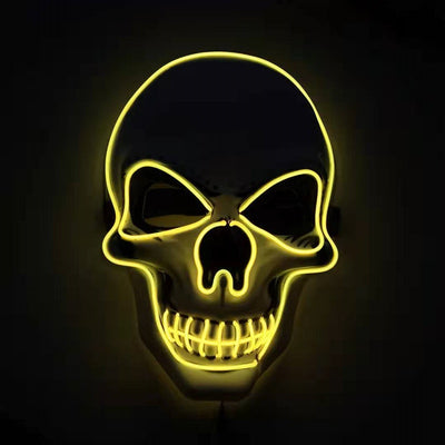 Máscara Calavera LED Luminosa para Halloween - Image 11