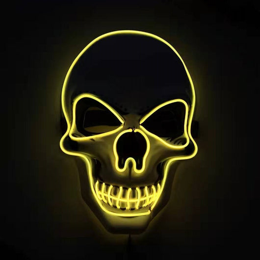 Máscara Calavera LED Luminosa para Halloween - Image 11