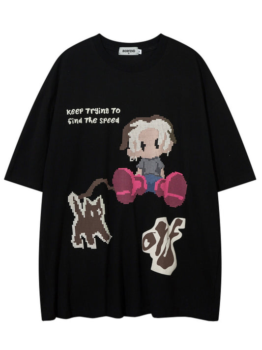 Playera Estampada con Personajes Animados Americanos - Image 2